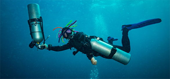 Sidemount recreativo